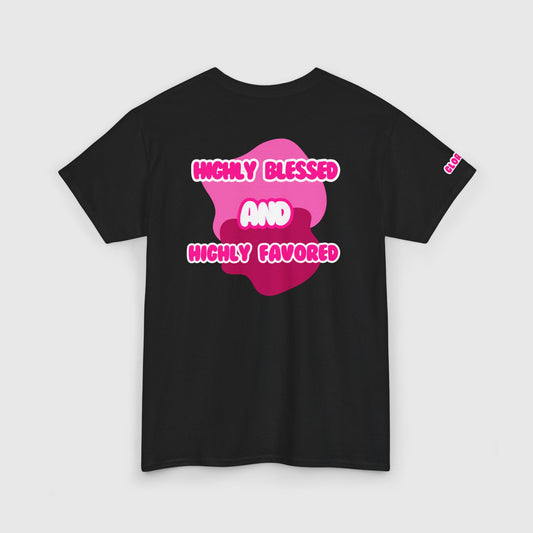 Glorilla Highly Blessed & 99 Love Vibe Shirt Unisex Heavy Cotton Tee