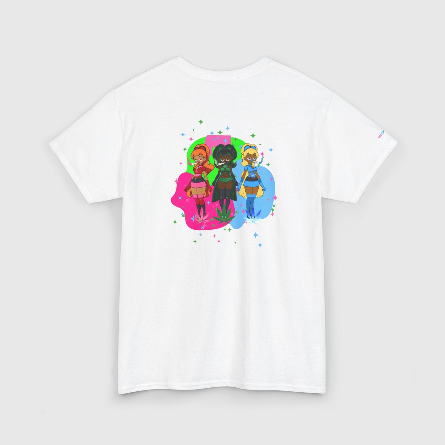 The Puff Puff Girls color Way Unisex Heavy Cotton Tee