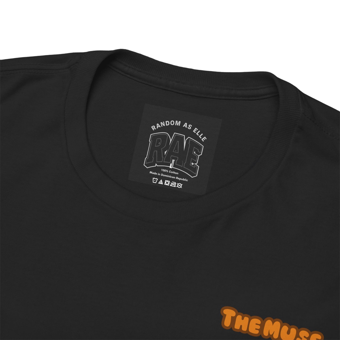 The Muse Unisex Heavy Cotton Tee - Vibrant Expressions Art Tee