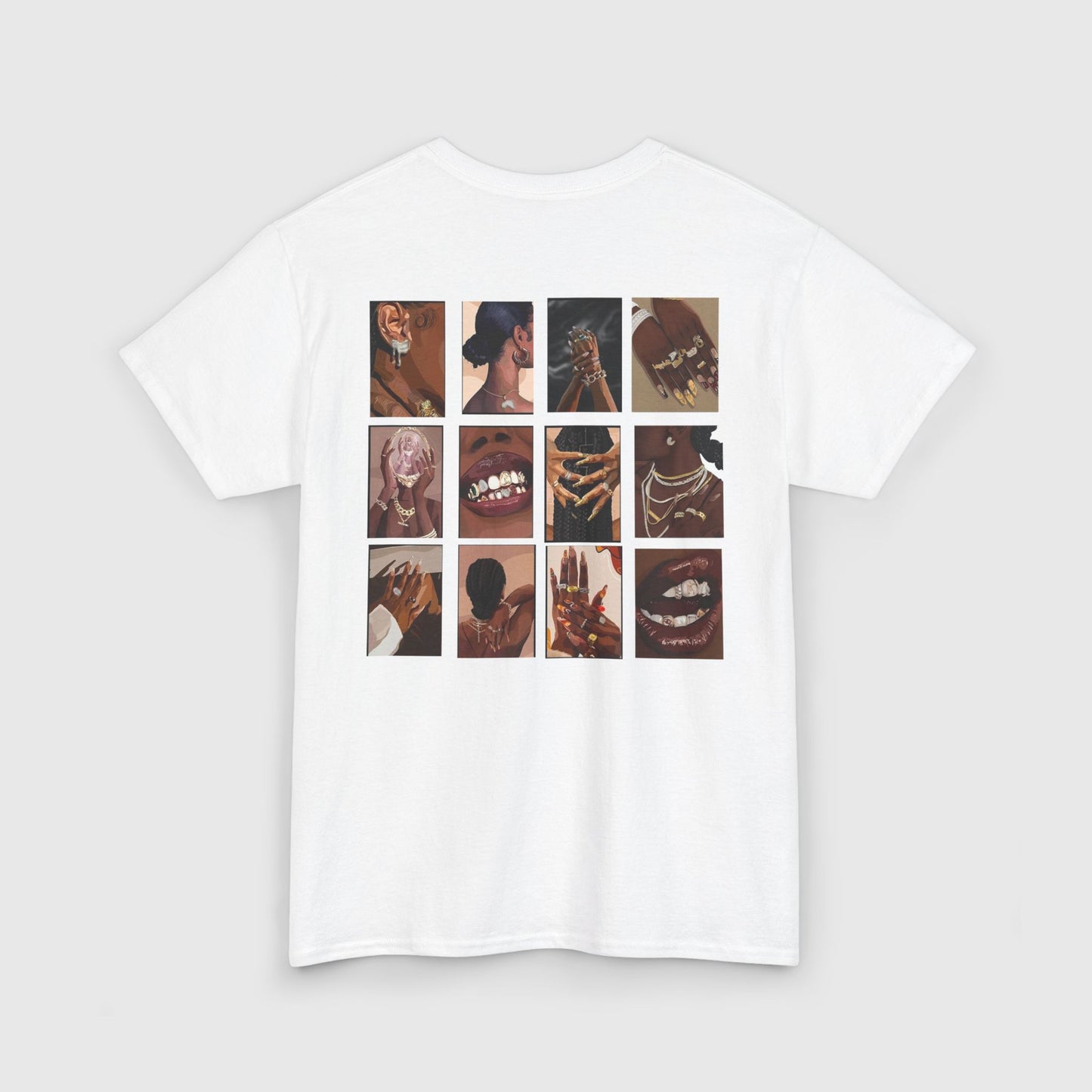 The Muse Unisex Heavy Cotton Tee - Vibrant Expressions Art Tee