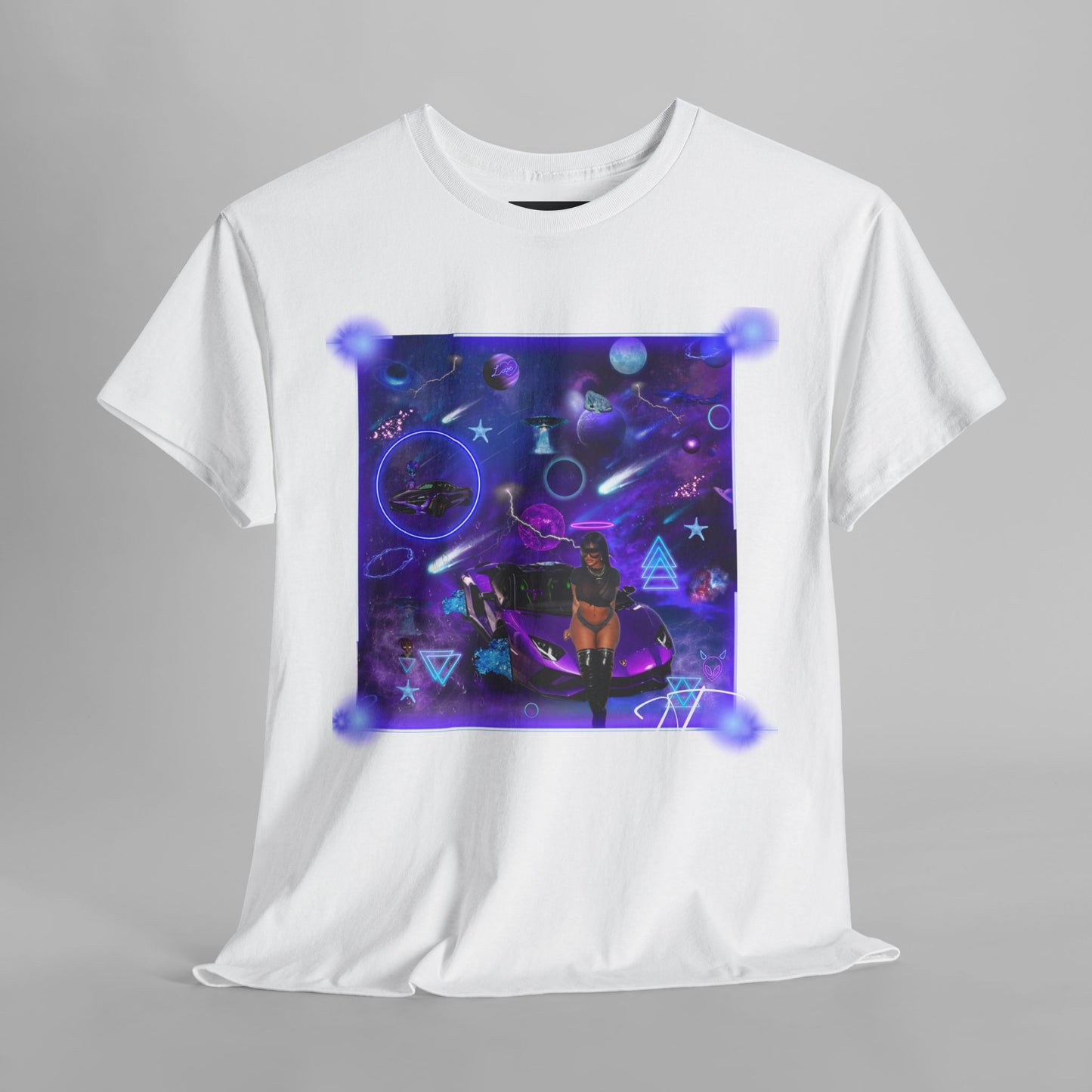 JT Coming Cosmic Galaxy Unisex Tee