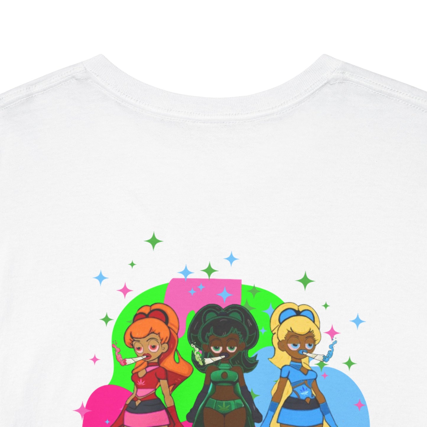 The Puff Puff Girls color Way Unisex Heavy Cotton Tee