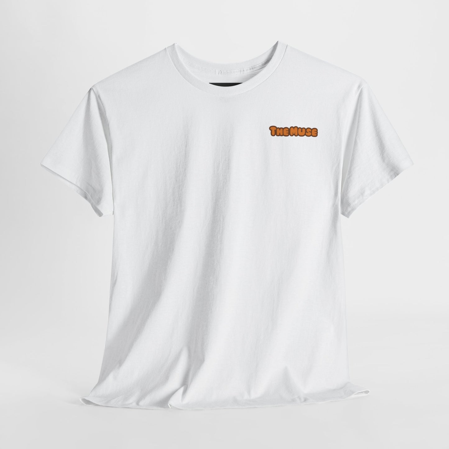 The Muse Unisex Heavy Cotton Tee - Vibrant Expressions Art Tee