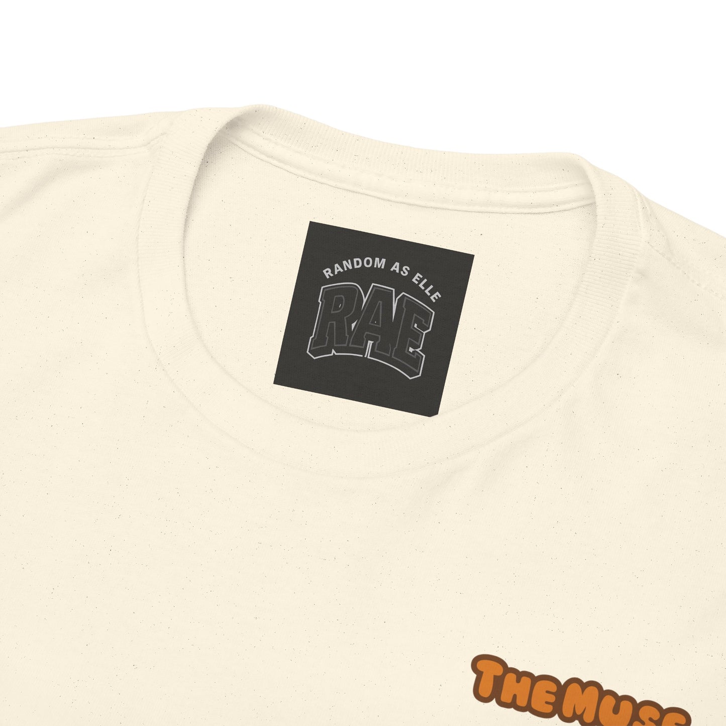 The Muse Unisex Heavy Cotton Tee - Vibrant Expressions Art Tee