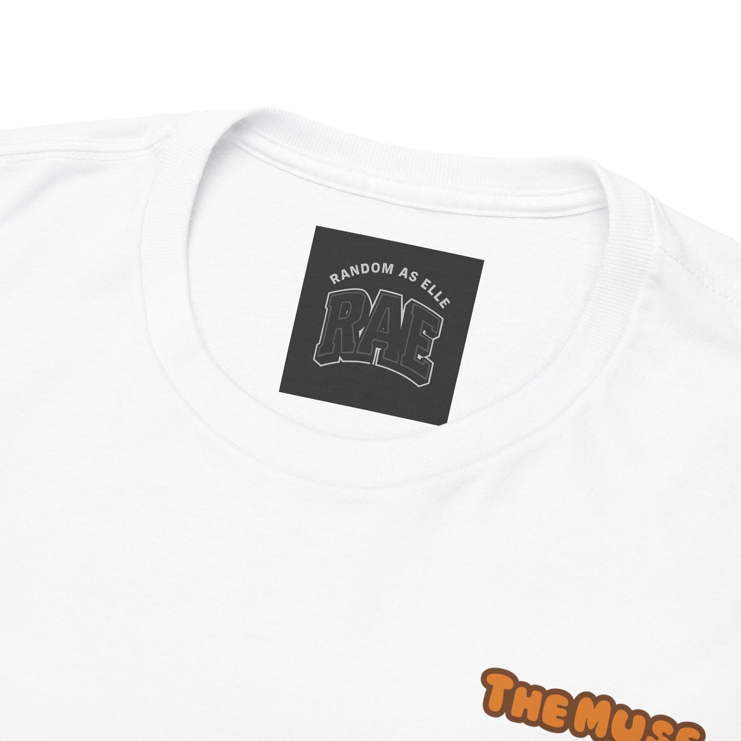 The Muse Unisex Heavy Cotton Tee - Vibrant Expressions Art Tee