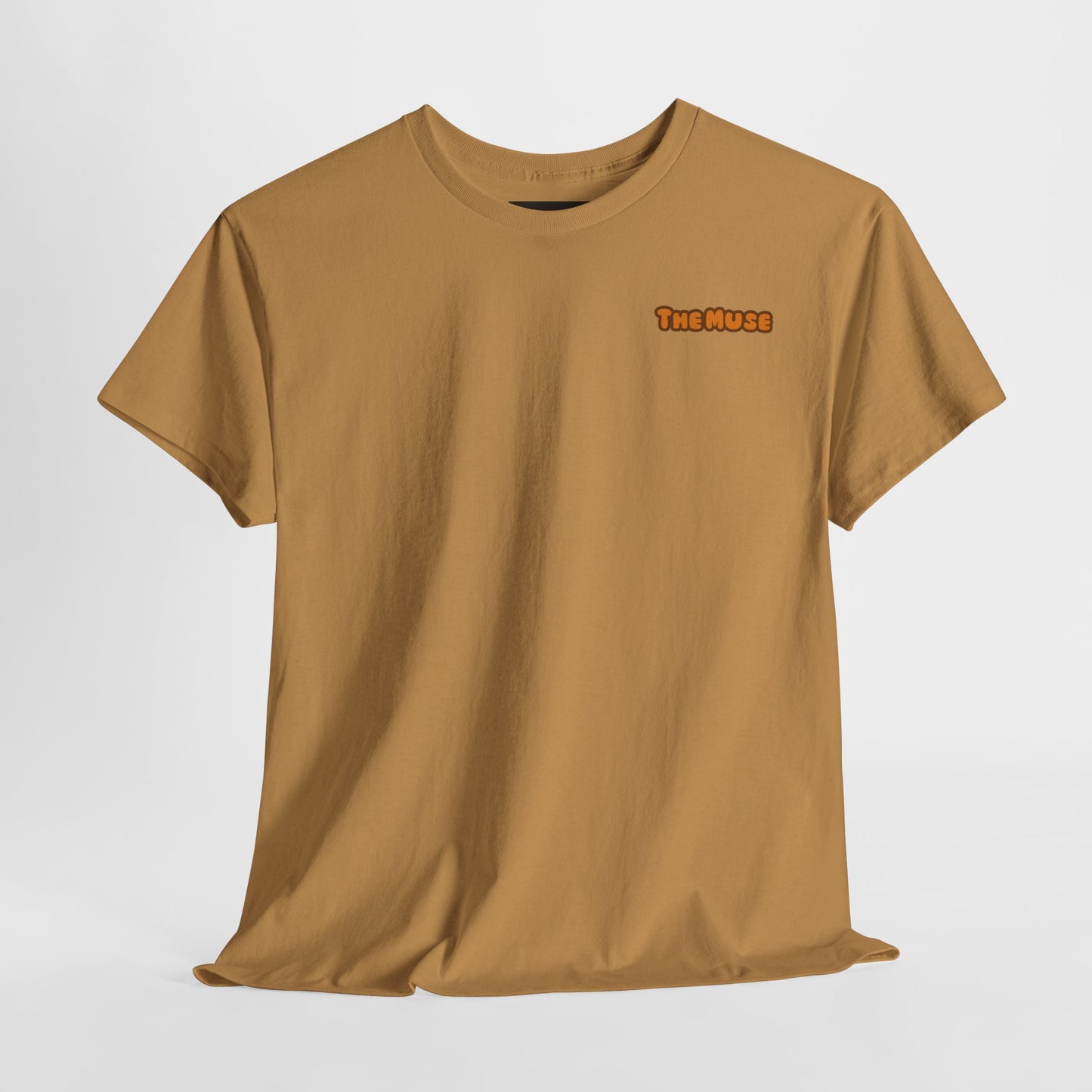 The Muse Unisex Heavy Cotton Tee - Vibrant Expressions Art Tee