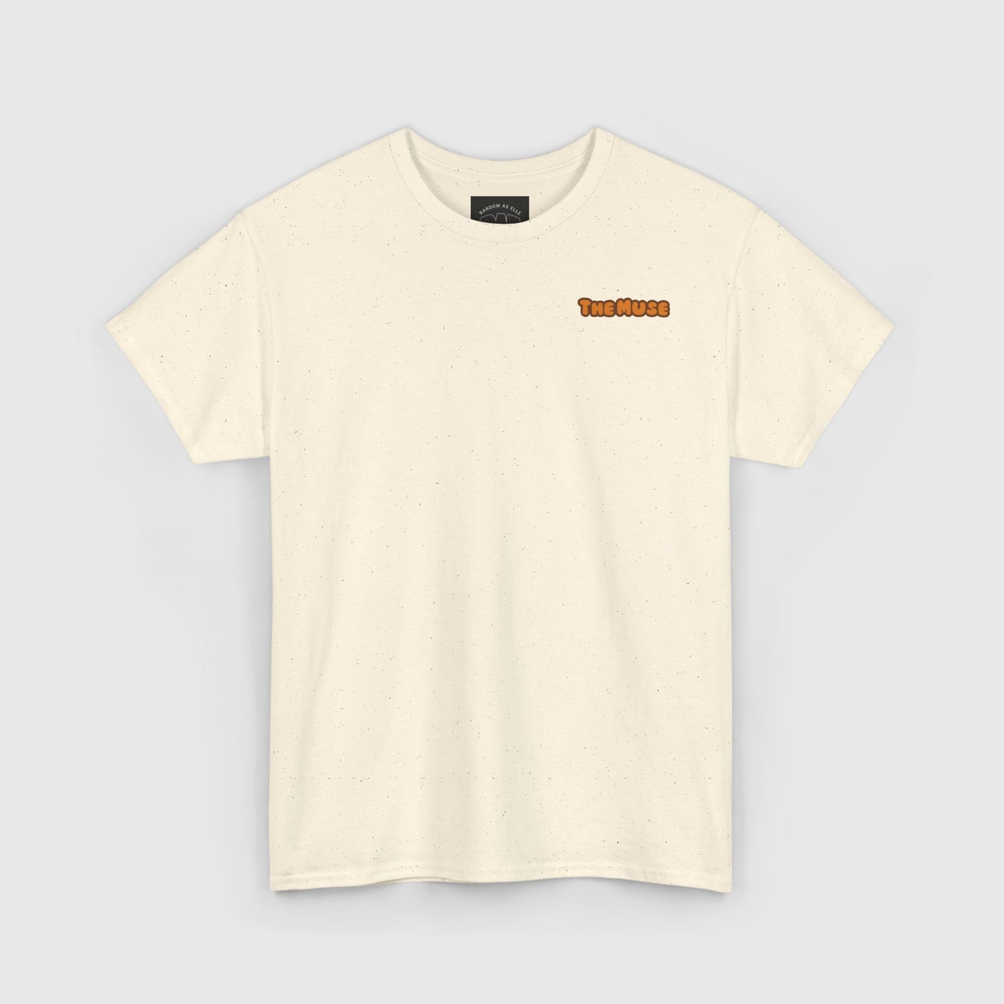The Muse Unisex Heavy Cotton Tee - Vibrant Expressions Art Tee