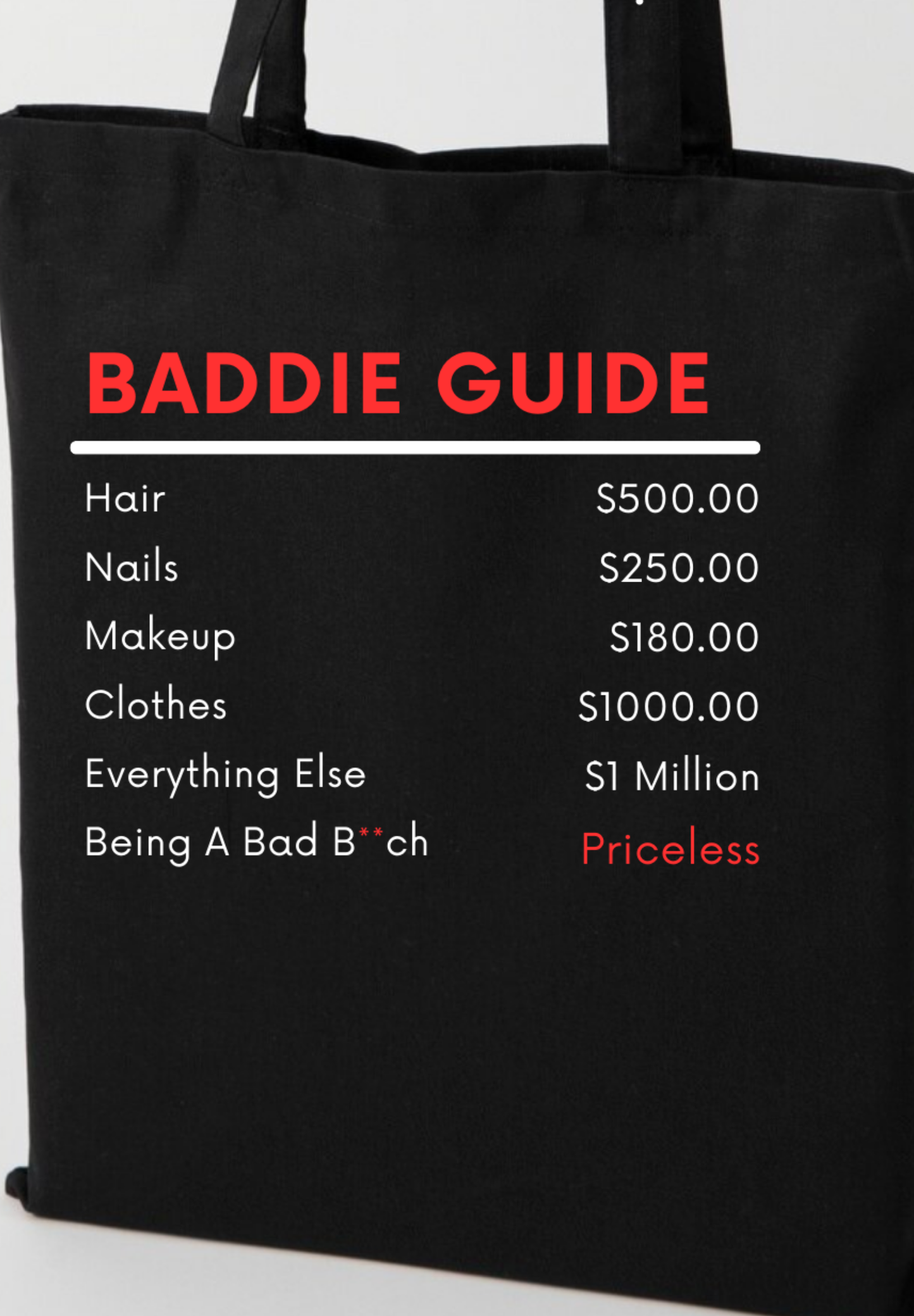 Baddie Guide Tote