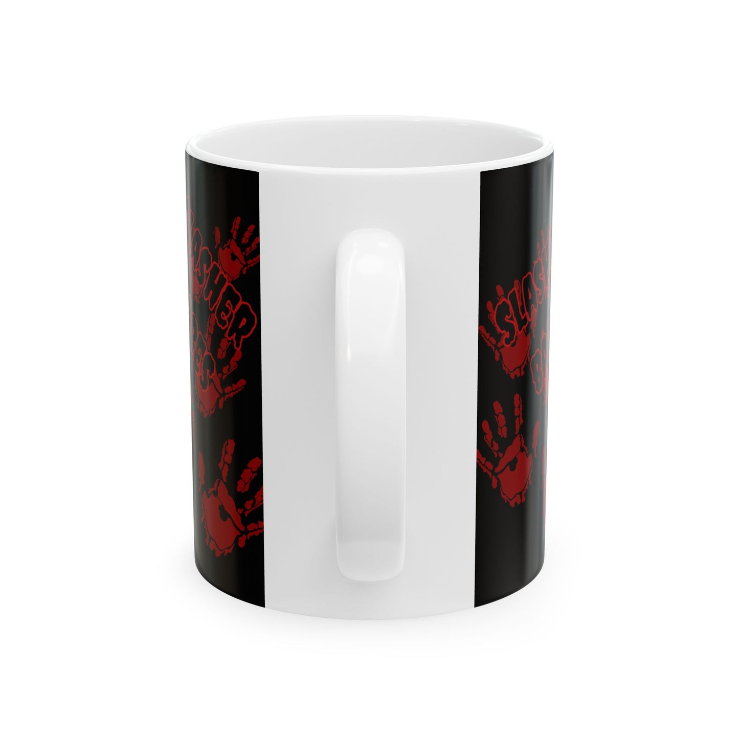 Mug: Slasher Babe Ceramic Mug (11oz, 15oz) for Cozy Winter