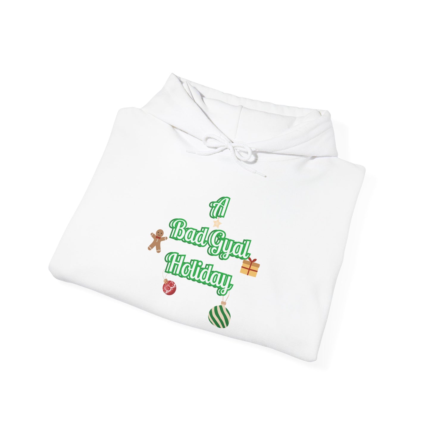 Bad Gyal Holiday Hoodie — Festive Streetwear for Bold Women