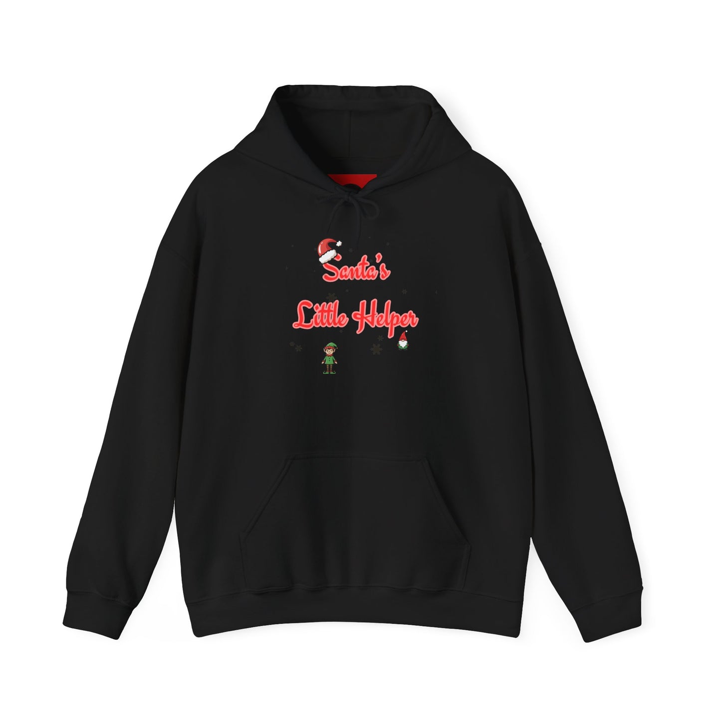 Santa’s Little Helper Hoodie — Christmas Elf Holiday Sweatshirt