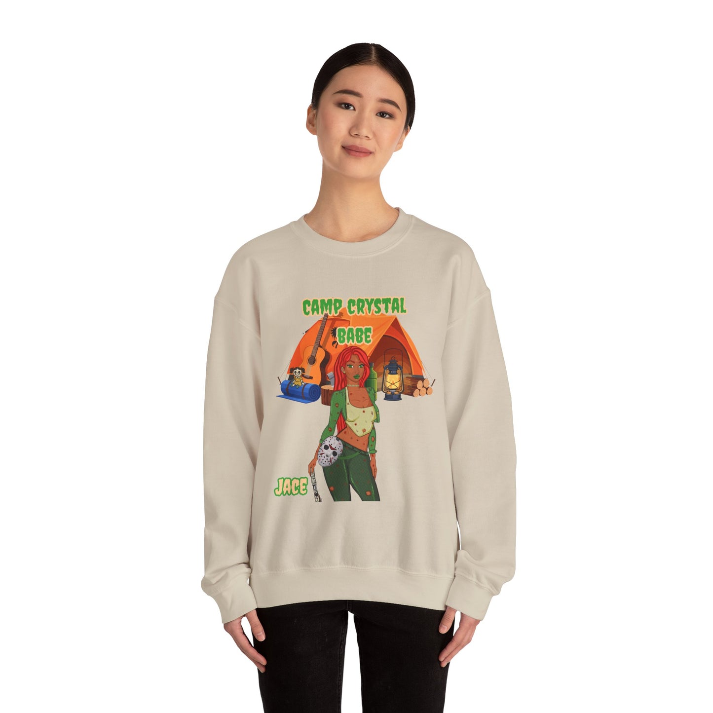 Jace Voorhees Sweatshirt -Camp Crystal Babe