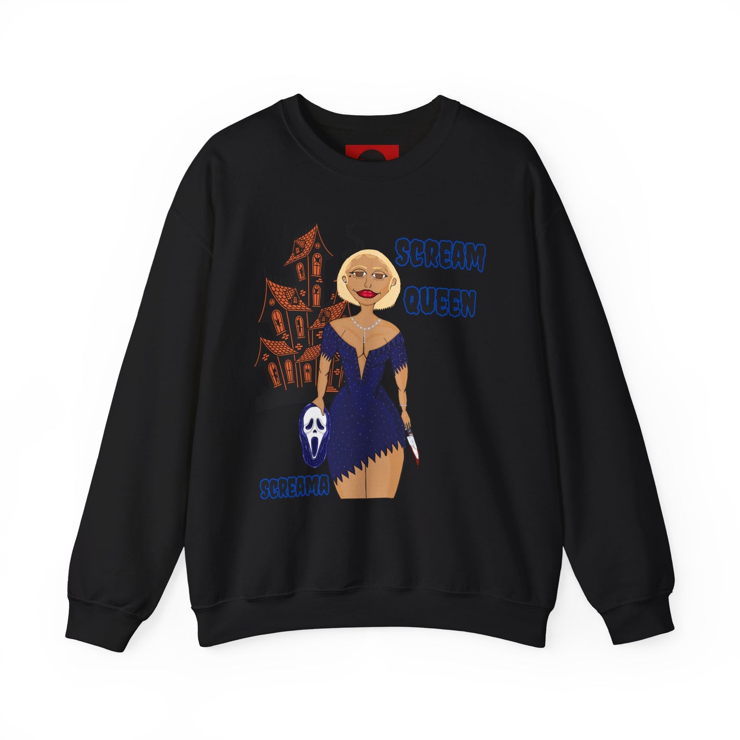 Scream Queen Sweatshirt - Fun and Whimsical Unisex Crewneck
