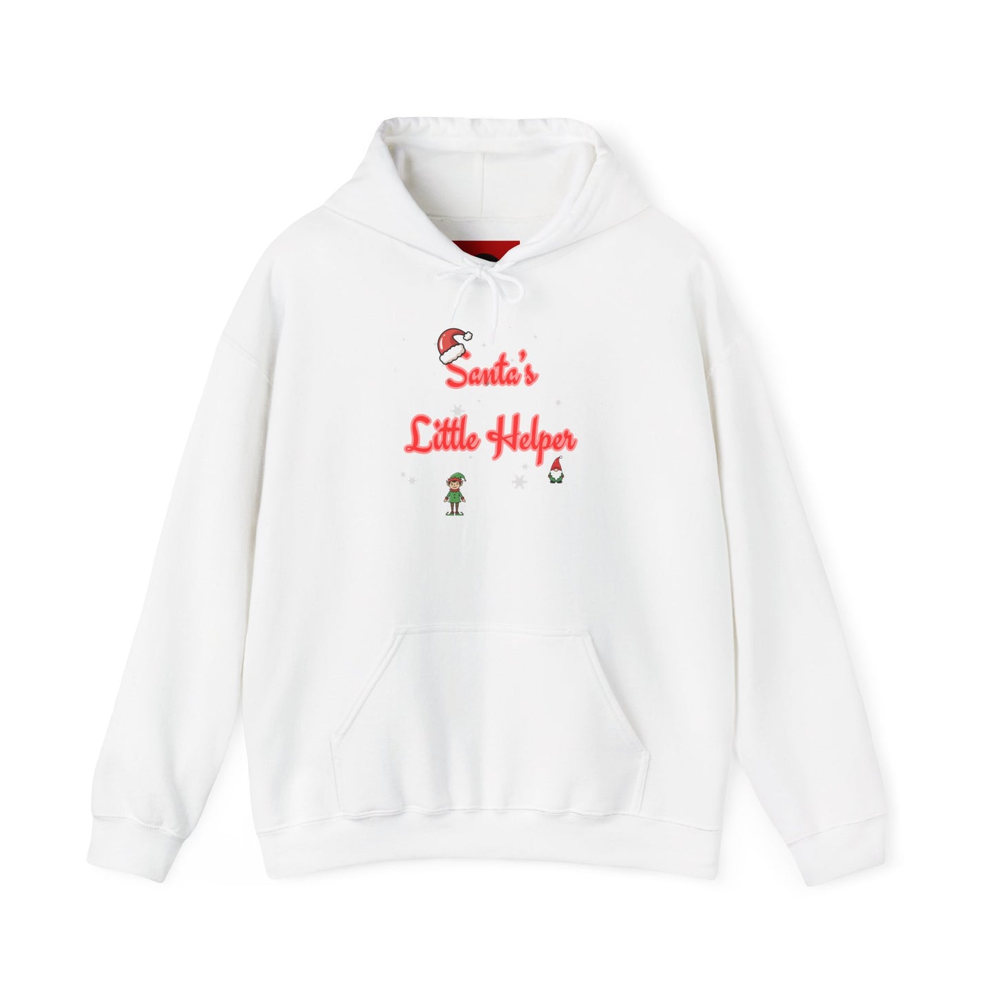 Santa’s Little Helper Hoodie — Christmas Elf Holiday Sweatshirt
