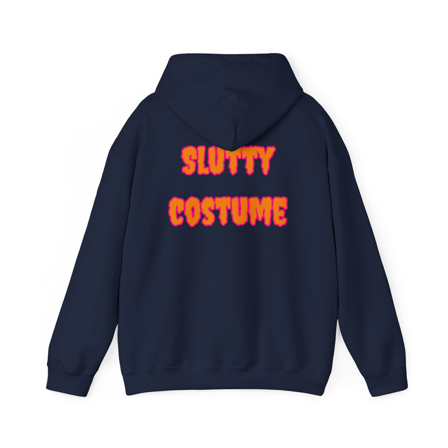 Slutty Costume Trick if you Dare Halloween Sweater Hooded Sweatshirt