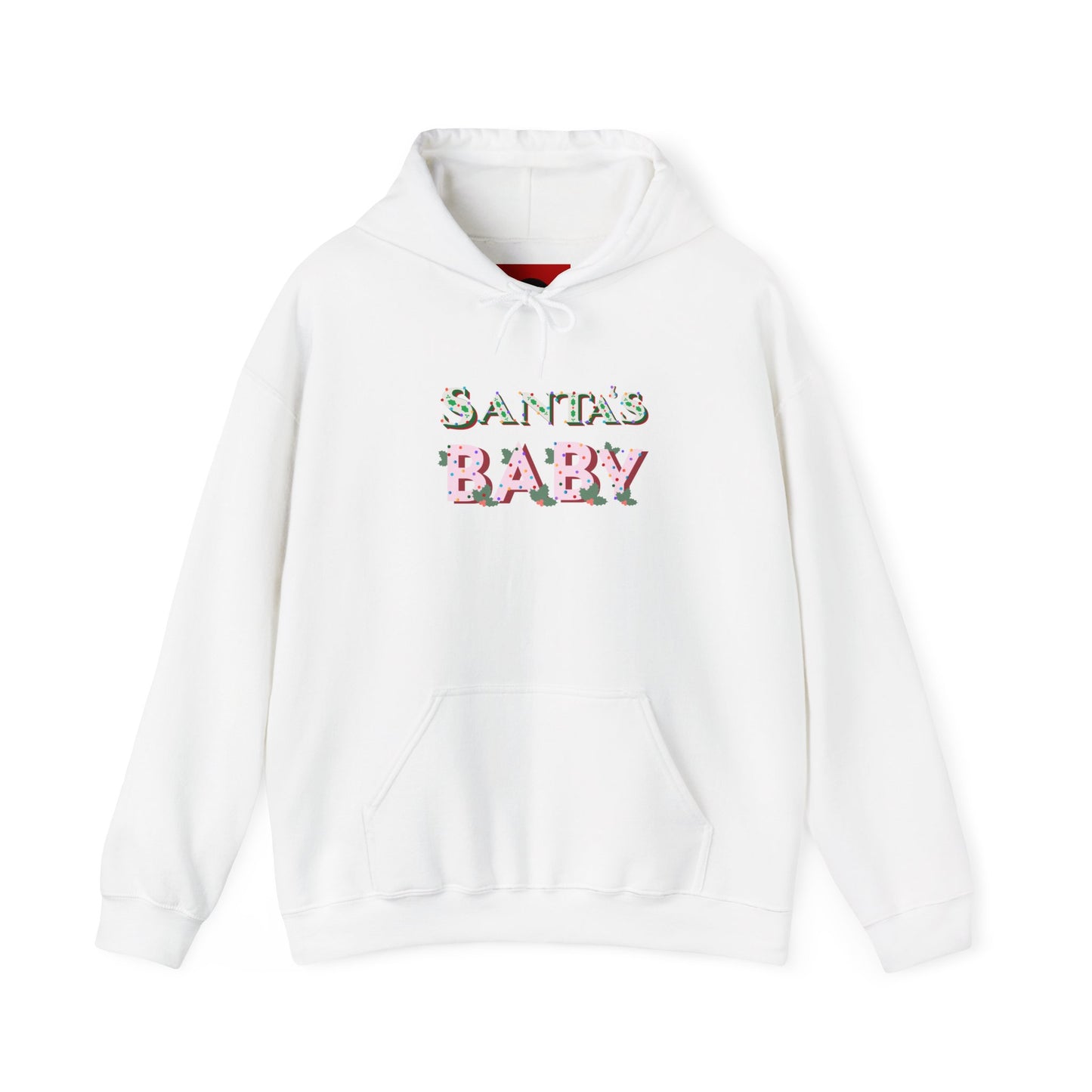 Santa Baby Hoodie — Festive Christmas Holiday Sweatshirt