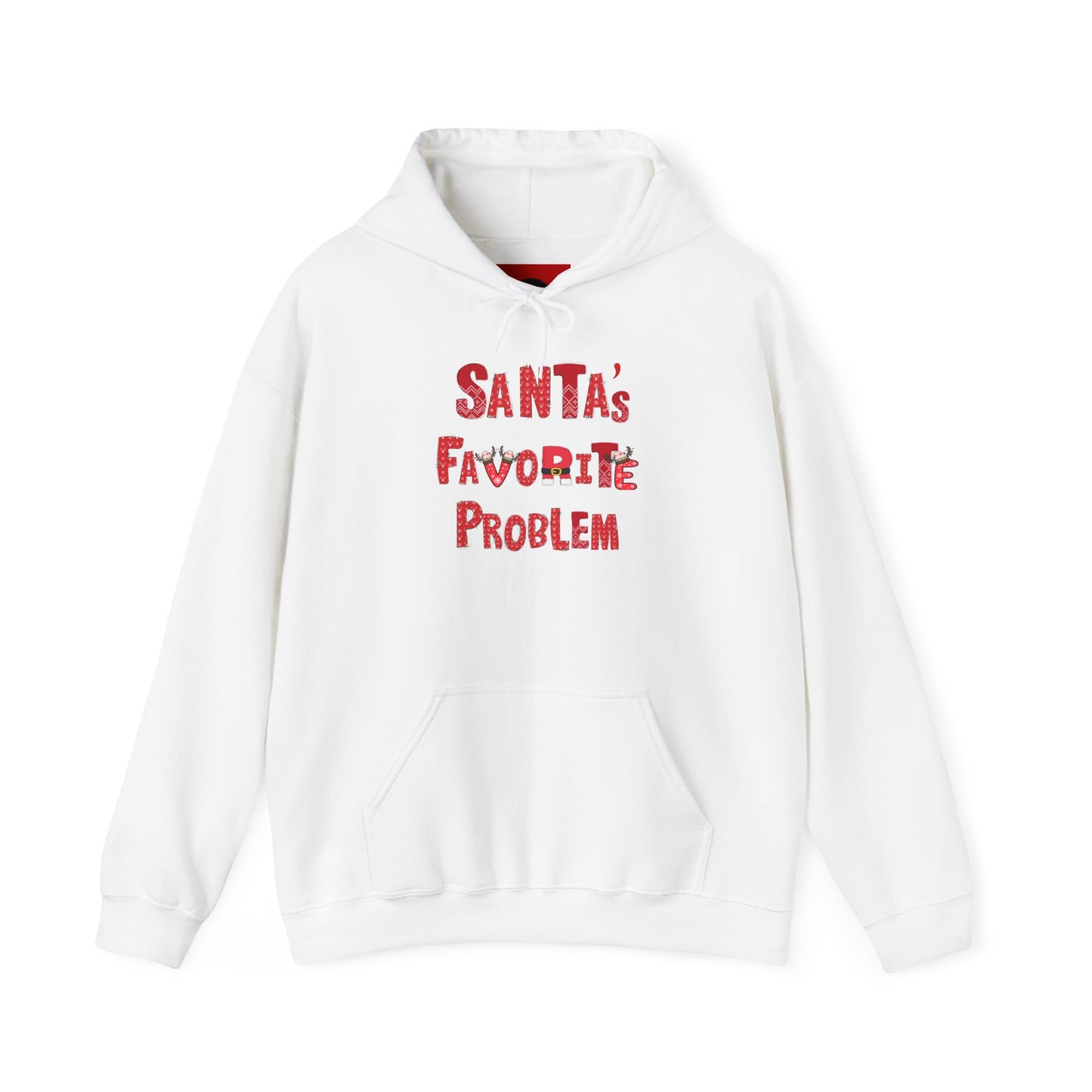 Santa's Favorite Problem Funny Holiday Hoodie