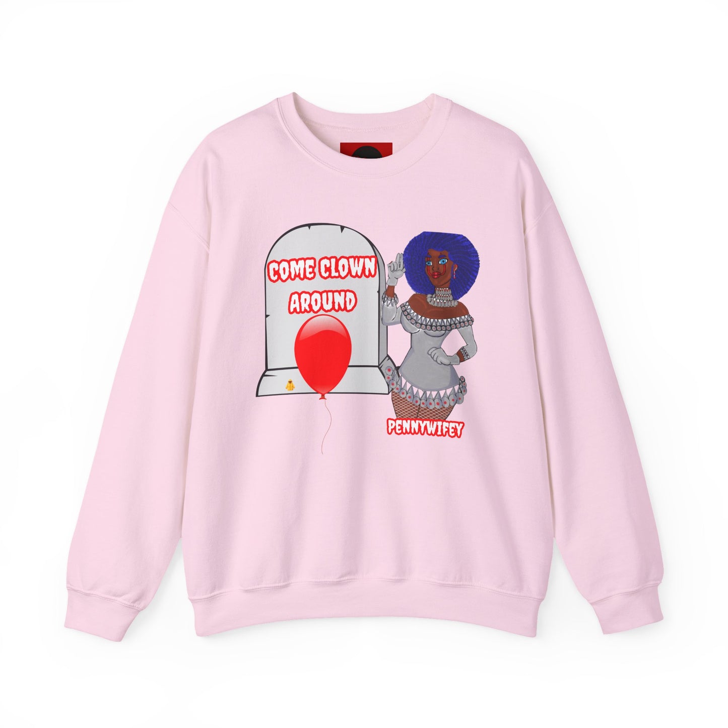Crewneck Sweatshirt Pennywise Women Pennywife Sexy and Scary Halloween Horror