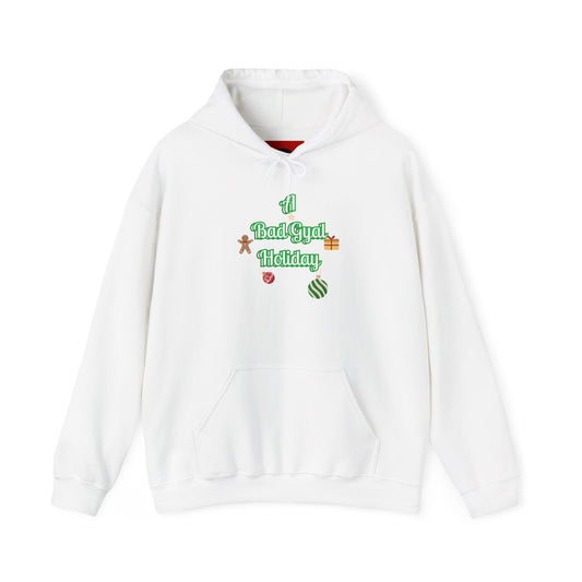 Bad Gyal Holiday Hoodie — Festive Streetwear for Bold Women
