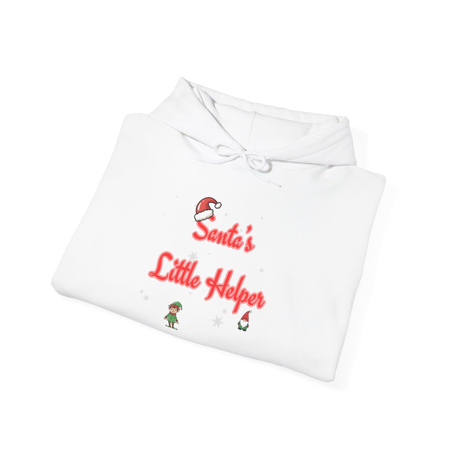 Santa’s Little Helper Hoodie — Christmas Elf Holiday Sweatshirt