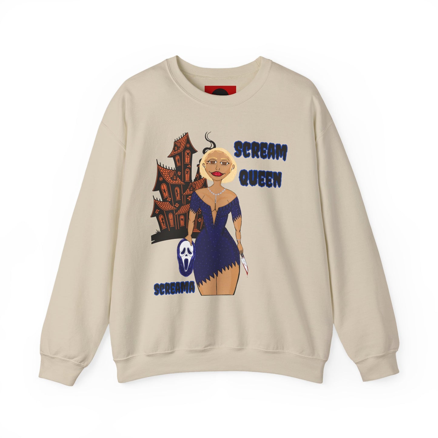 Scream Queen Sweatshirt - Fun and Whimsical Unisex Crewneck