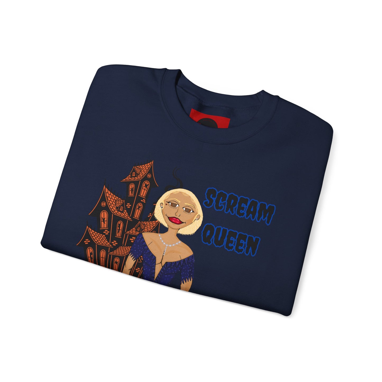 Scream Queen Sweatshirt - Fun and Whimsical Unisex Crewneck