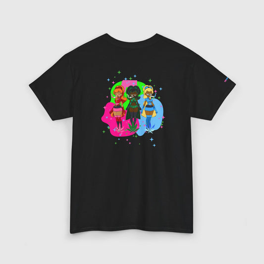 The Puff Puff Girls color Way Unisex Heavy Cotton Tee