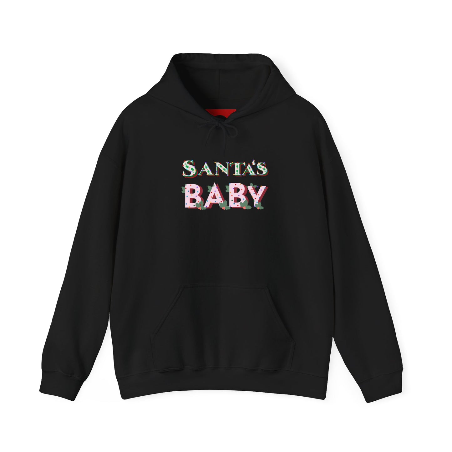 Santa Baby Hoodie — Festive Christmas Holiday Sweatshirt