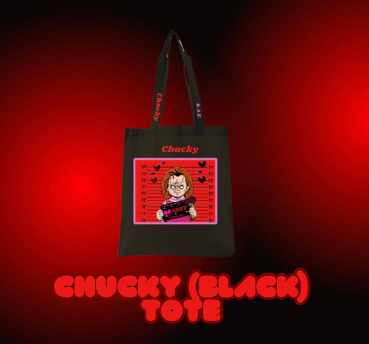 Chucky Vday Arrest Tote (Black)