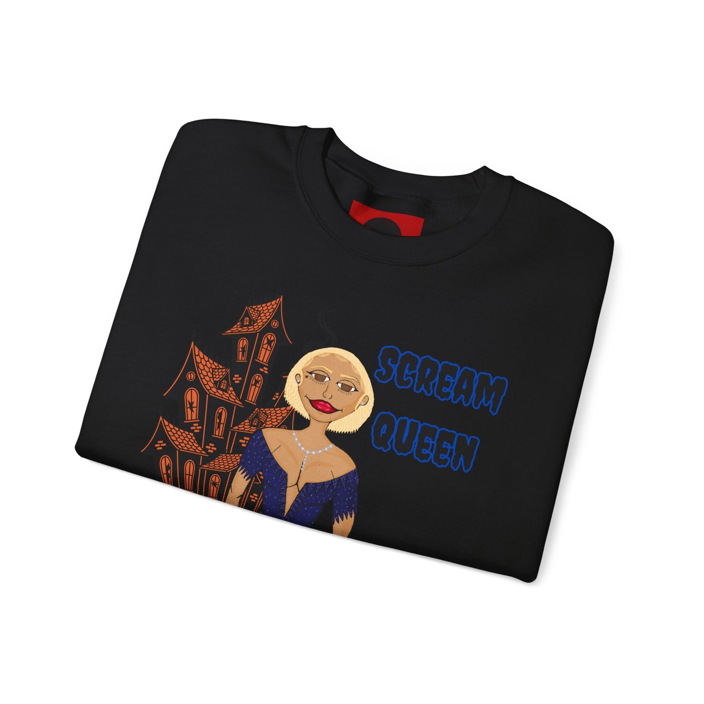 Scream Queen Sweatshirt - Fun and Whimsical Unisex Crewneck