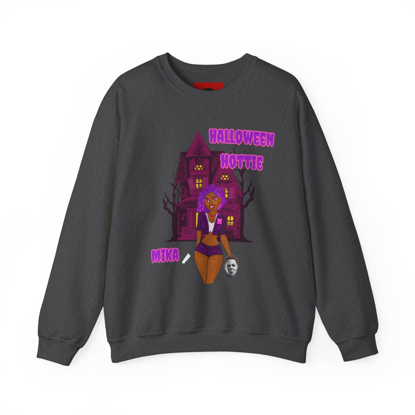 Halloween Mika Myers Crewneck Sweatshirt - Pretty Face don’t fool me