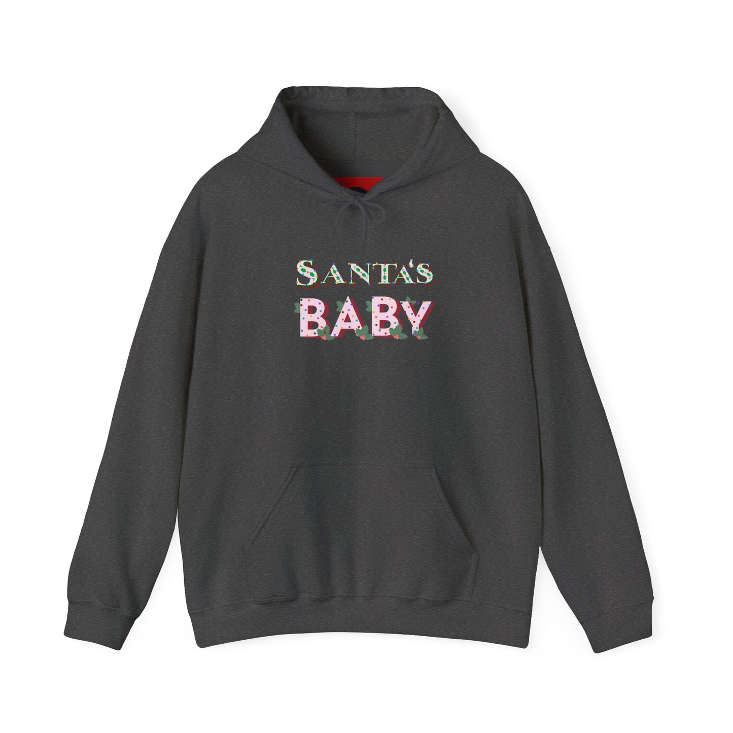 Santa Baby Hoodie — Festive Christmas Holiday Sweatshirt
