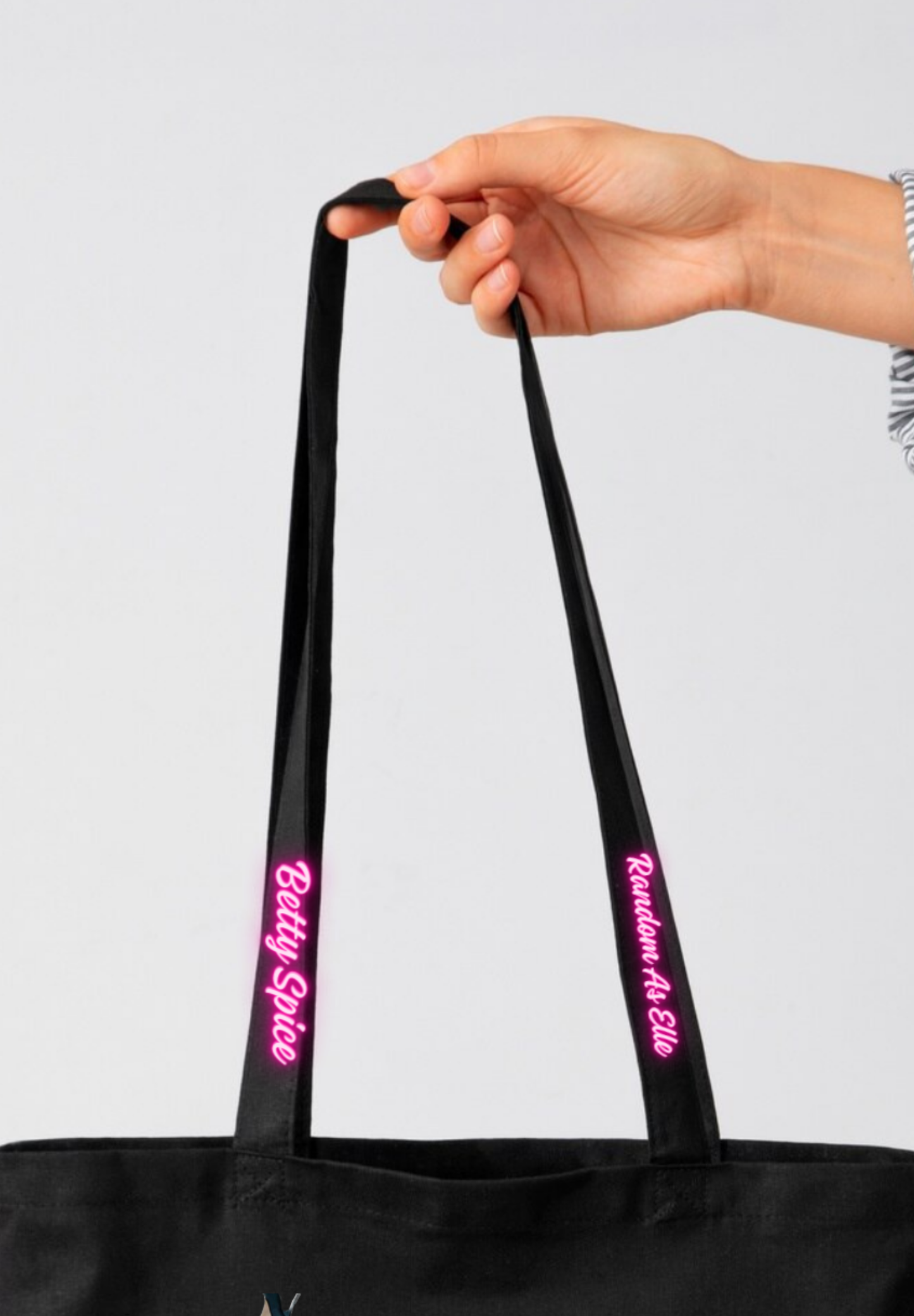 Betty Spice Black Heart Tote