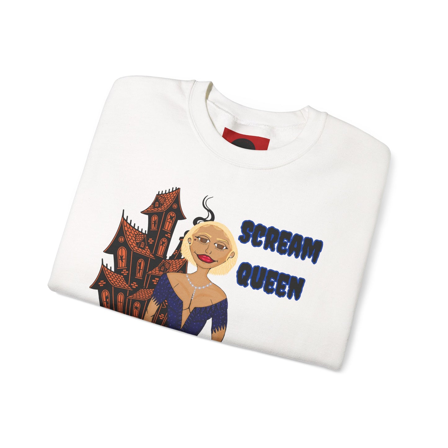 Scream Queen Sweatshirt - Fun and Whimsical Unisex Crewneck