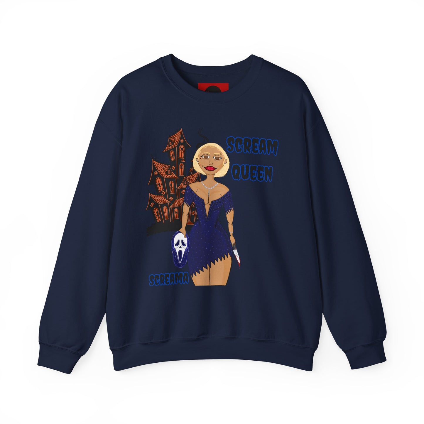 Scream Queen Sweatshirt - Fun and Whimsical Unisex Crewneck