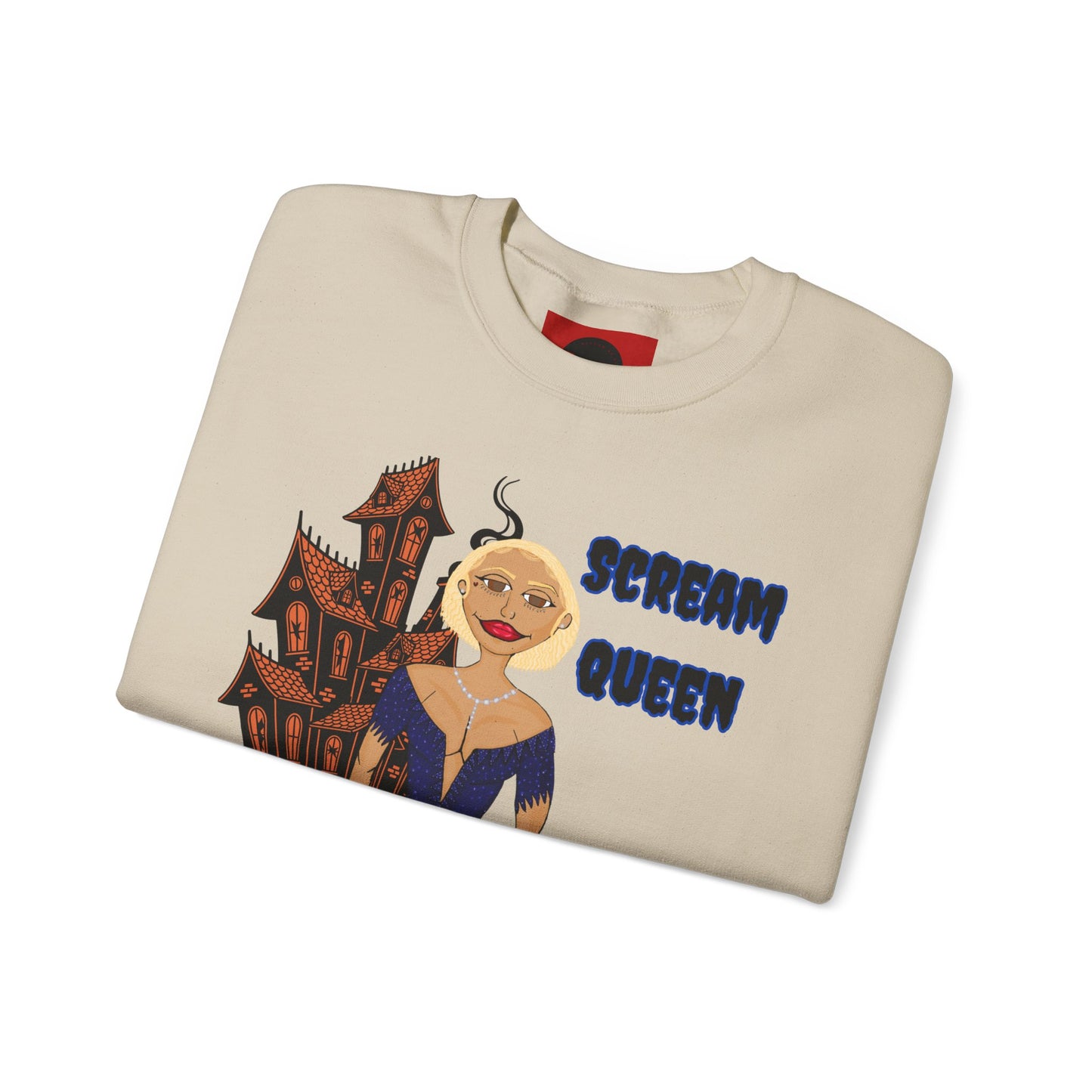 Scream Queen Sweatshirt - Fun and Whimsical Unisex Crewneck