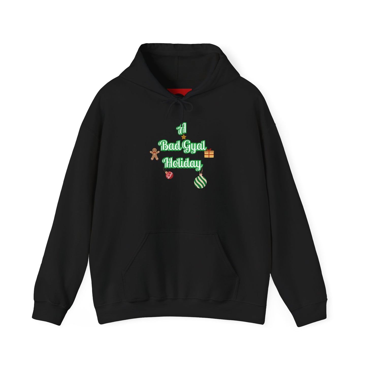 Bad Gyal Holiday Hoodie — Festive Streetwear for Bold Women