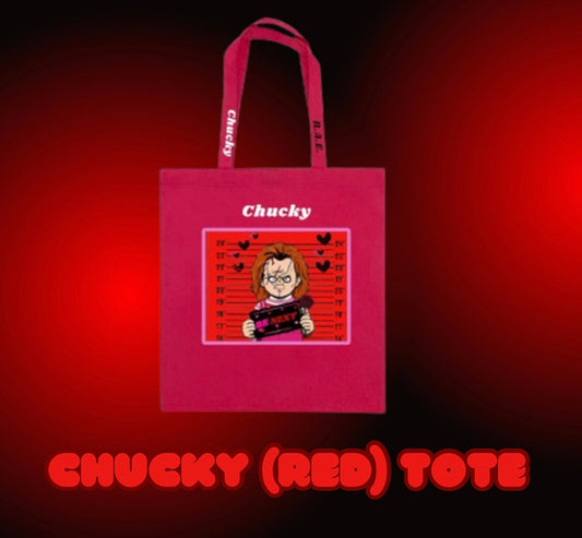 Chucky Vday Arrest Tote (Red)