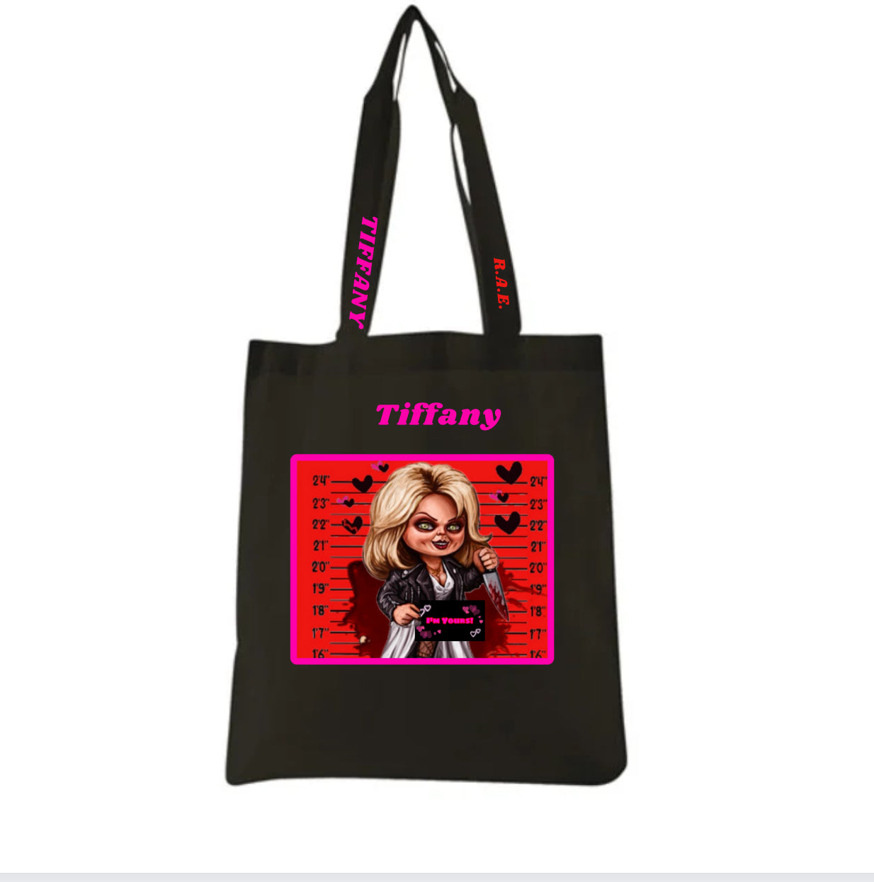 Tiffany Vday Arrest Tote (Black)