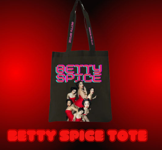 Betty Spice Collage Tote